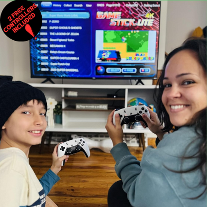 Retro Game Stick Pro™ (CONSOLE + 2 FREE CONTROLLERS)