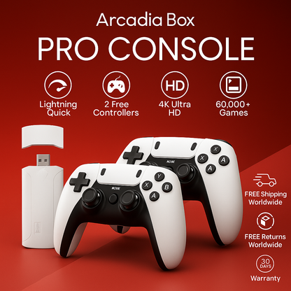 Retro Game Stick Pro™ (CONSOLE + 2 FREE CONTROLLERS)